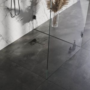 Brauer DR-MRF110NG douchegoot met multifunctioneel rooster en flens 7 x 110cm RVS geborsteld