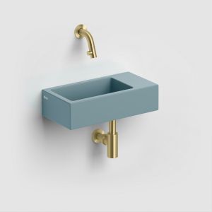 Clou Flush 3 CL0338031 keramiek fontein 36cm mat blauw