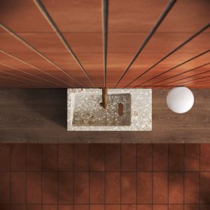 Clou Flush 3 CL0381031 Ecorazzo fontein 36cm terra licht PE