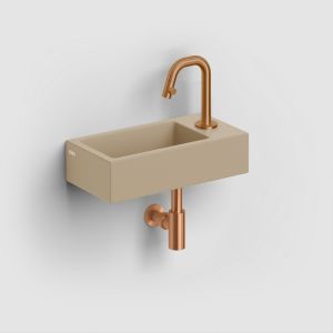 Clou Flush 3 CL0334030 keramiek fontein 36cm mat mosterd