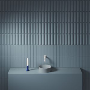 Clou Vale CL0338164 fontein 22cm mat blauw keramiek