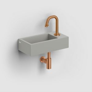 Clou Kaldur CL060500483R fonteinkraan staand (rechtse versie) brons geborsteld PVD