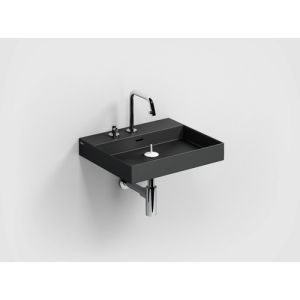 Clou New Wash Me CL0230430 wastafel 50x42cm mat zwart keramiek