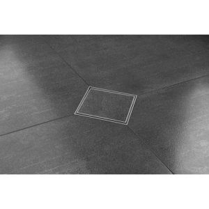 Easy Drain Aqua Plus Quattro Tegel AQUA+15X15MSI6T doucheput 15x15cm zijuitloop