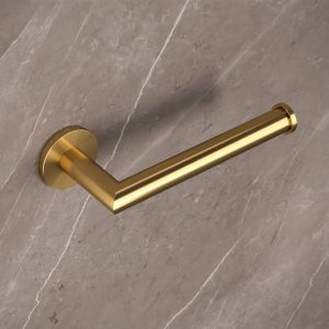 Brauer 5-GG-150 toiletrolhouder goud geborsteld pvd