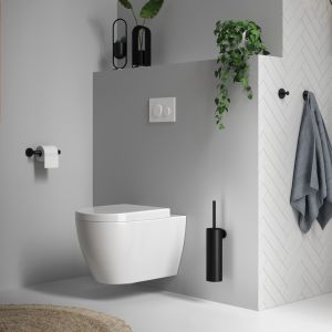 Brauer 5-S-152 accessoire set 3-in-1 mat zwart