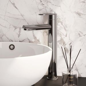 Brauer Edition 5-CE-002-HD3 verhoogde opbouw wastafelmengkraan model C chroom