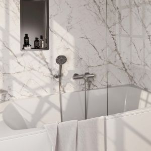 Brauer Edition 5-NG-041-4 opbouw baddouche thermostaatkraan SET 04 RVS geborsteld PVD