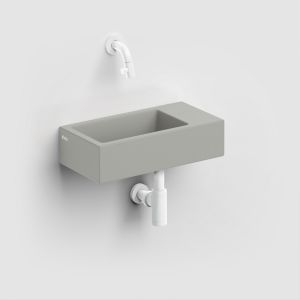 Clou Flush 3 CL0332031 keramiek fontein 36cm mat grijs