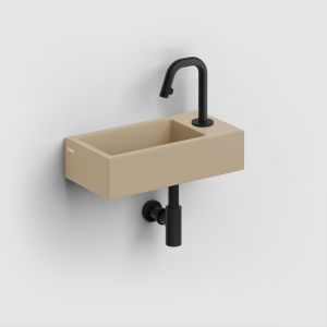 Clou Flush 3 CL0334030 keramiek fontein 36cm mat mosterd