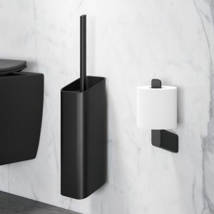 Geesa Shift Black 919912-06 reserverolhouder mat zwart