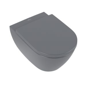 Villeroy en Boch Subway 3.0 8M42S1i4 toiletzitting met deksel grafiet