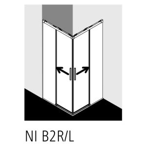 Kermi 2541180 magneetprofiel voor deurvleugel verticaal 200cm